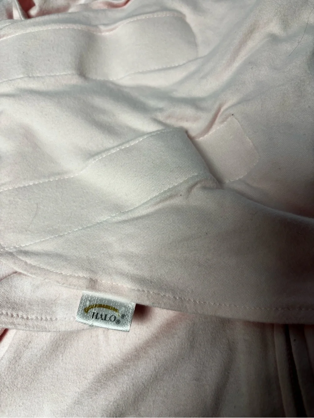HALO Newborn Pink Sleep Sack Swaddle with Embroidered Moon and Stars